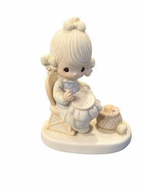 Jonathan & David “Mother Sew Dear” Figurine by Enesco 1979